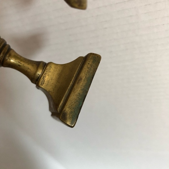 Vtg Miniature Brass Candle Holders - Picture 10 of 11